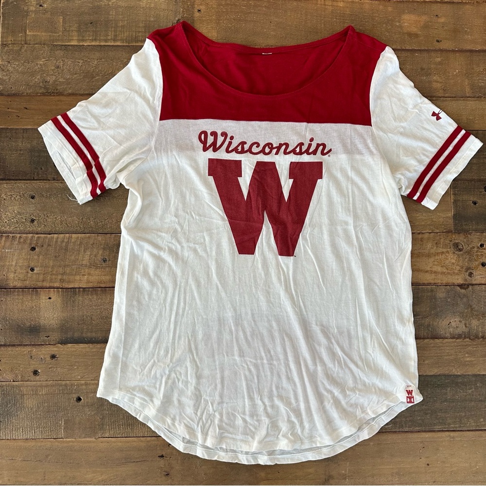 University of Wisconsin Badgers Women’s Under Armour Tee